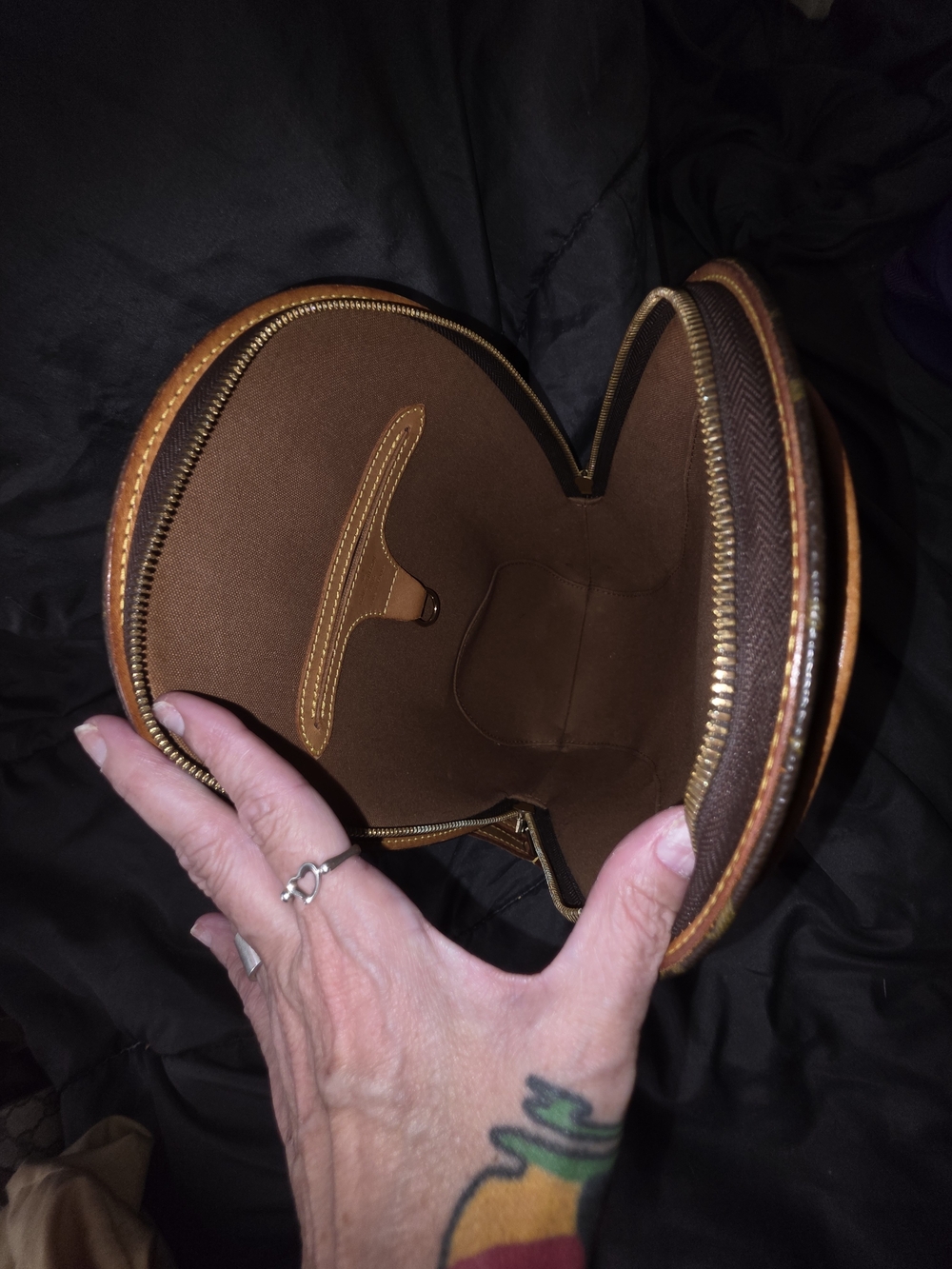 Louis Vuitton Monogram Backpack Crossbody - Brown/Tan - Picture 5 of 14